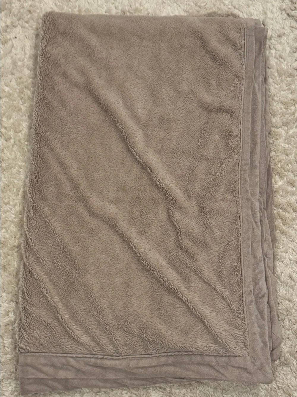 Restoration Hardware Luxe Faux Fur Luxury Plush Throw Blanket